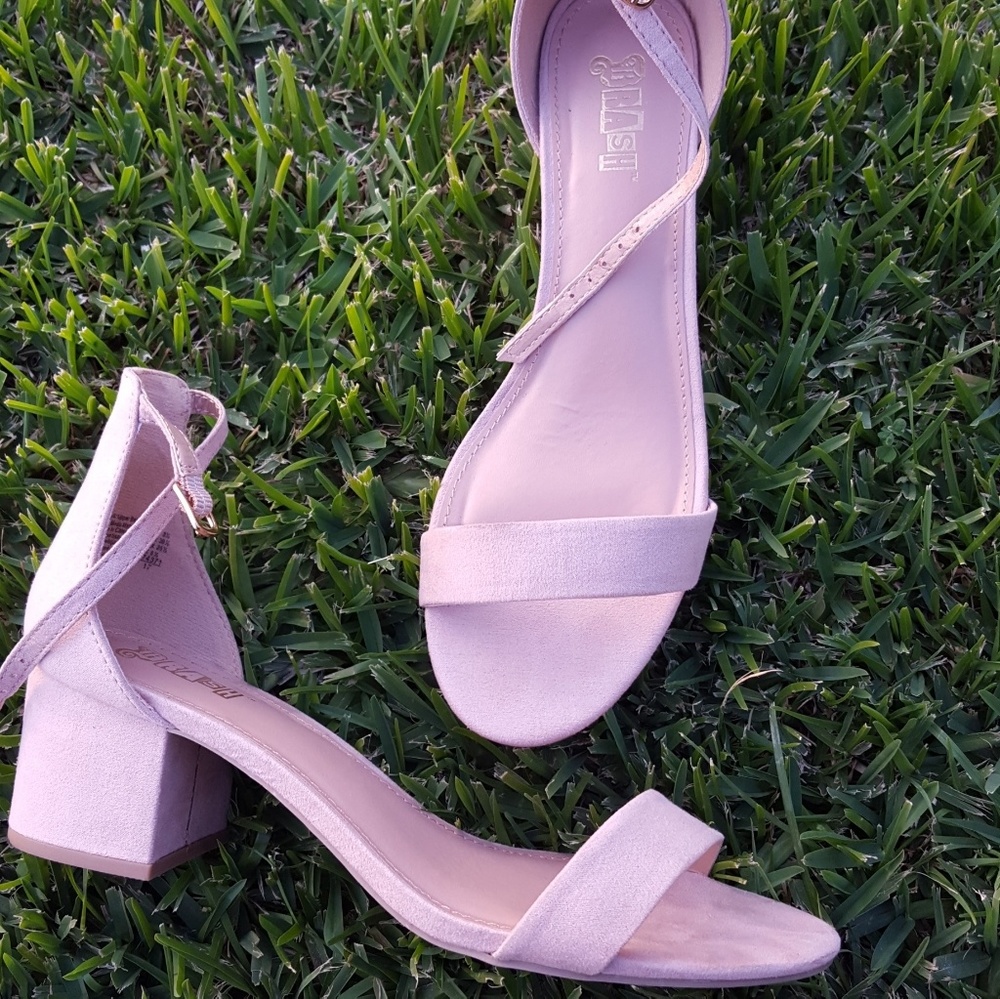 Blush heels